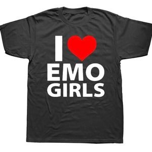I Love Emo Girls Shirt